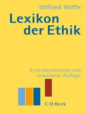 cover image of Lexikon der Ethik